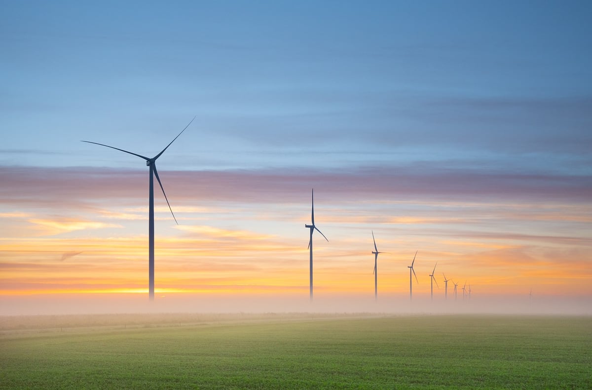 Énergie éolienne et réduction du bilan carbone